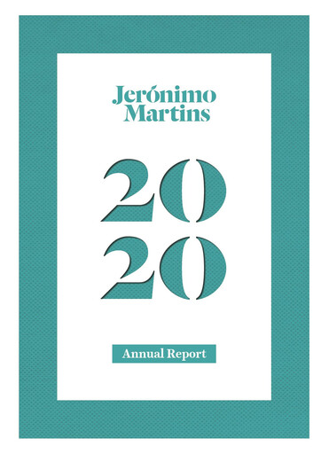 Miniature Jerónimo Martins
 Rapport annuel 2020