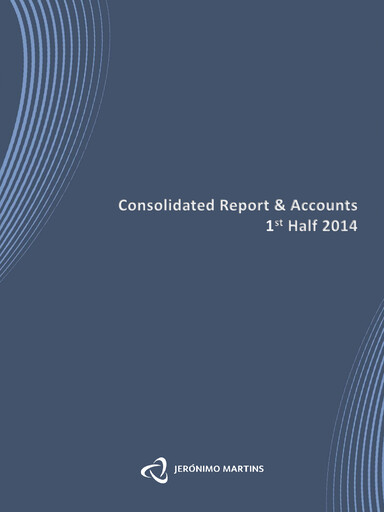 Thumbnail Jerónimo Martins
 Half-year Report 2014-h1