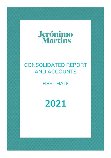 Thumbnail Jerónimo Martins
 Half-year Report 2021-h1