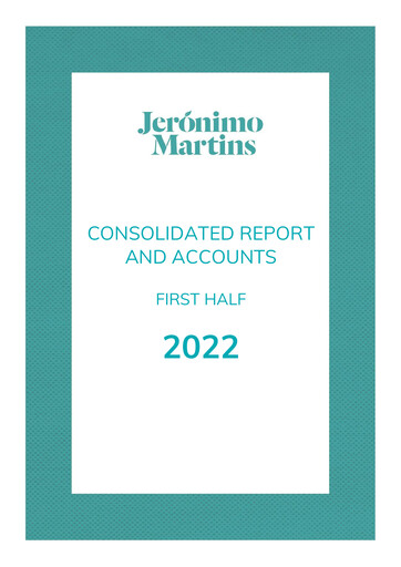 Thumbnail Jerónimo Martins
 Half-year Report 2022-h1
