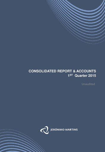 Thumbnail Jerónimo Martins
 Quarterly Report 2015-q1