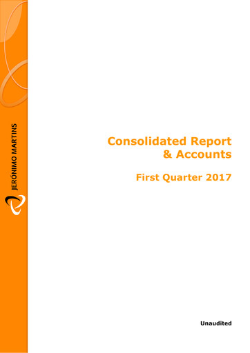 Thumbnail Jerónimo Martins
 Quarterly Report 2017-q1
