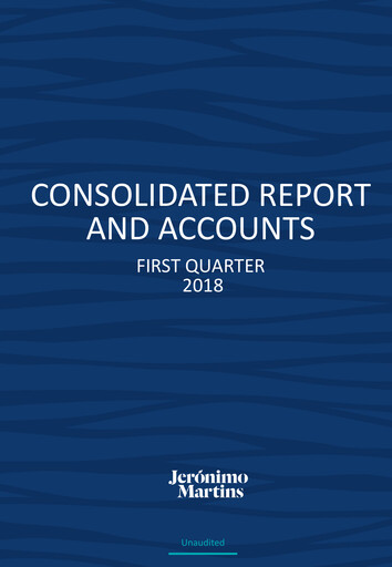 Thumbnail Jerónimo Martins
 Quarterly Report 2018-q1