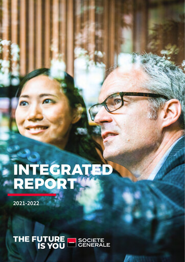 Miniature Société Générale
 Rapport annuel 2021