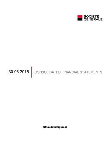 Thumbnail Société Générale
 Financial Statement 2016-h1