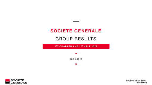 Thumbnail Société Générale
 Financial Statement 2018-h1