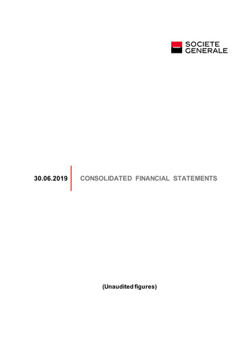 Thumbnail Société Générale
 Financial Statement 2019-h1