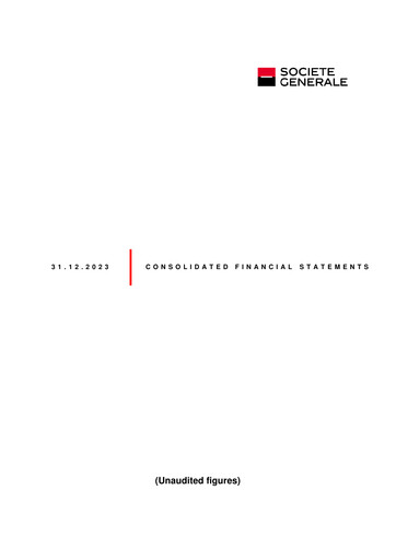 Vorschaubild Société Générale
 Finanzmitteilung 2023