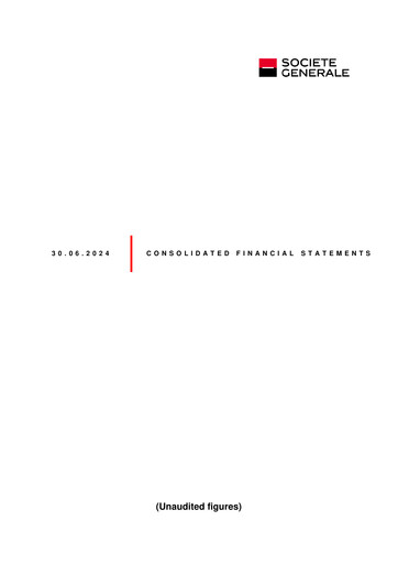 Thumbnail Société Générale
 Financial Statement 2024-h1