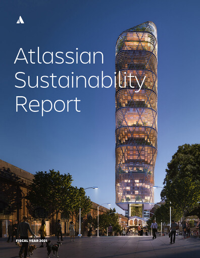 Thumbnail Atlassian Sustainability Report 2021