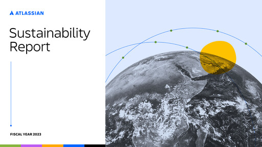 Thumbnail Atlassian Sustainability Report 2023