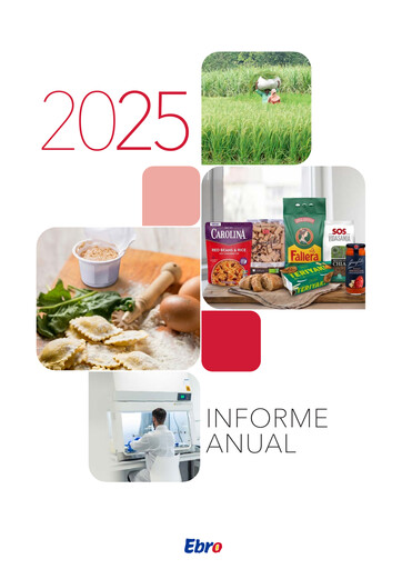 Vorschaubild Ebro Foods
 Jahresbericht 2025