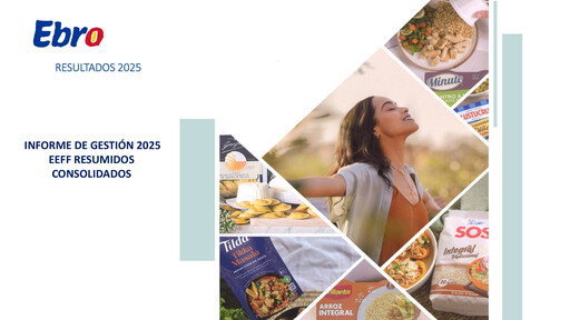Miniature Ebro Foods
 Rapport financier 2025
