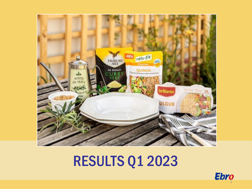 Thumbnail Ebro Foods
 Quarterly Report 2023-q1