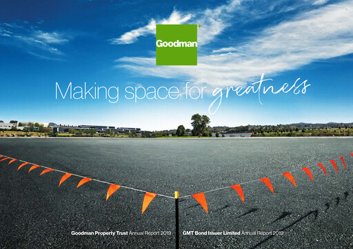 Thumbnail Goodman Property Trust Annual Report 2019