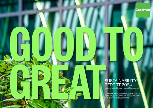 Thumbnail Goodman Property Trust Sustainability Report 2024
