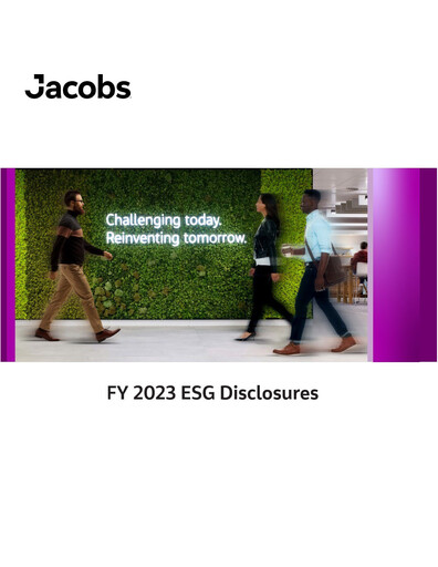 Thumbnail Jacobs Engineering ESG Report 2023