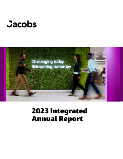 Thumbnail Jacobs Engineering Integrated Report 2023