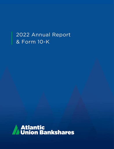 Thumbnail Atlantic Union Bankshares Annual Report 2022