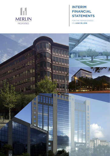 Thumbnail Merlin Properties
 Half-year Report 2016-h1