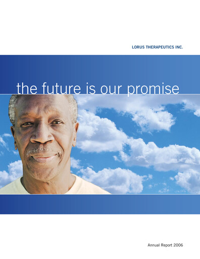 Thumbnail Aptose Biosciences Annual Report 2006