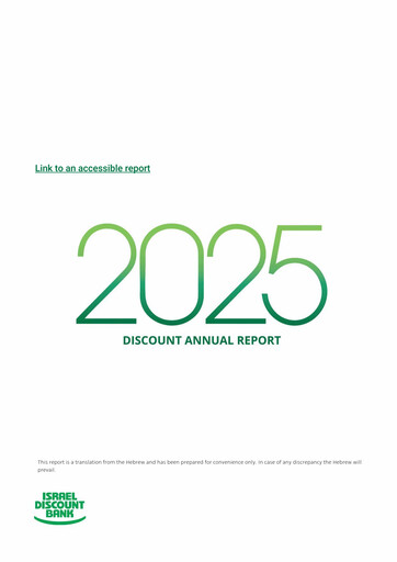 Vorschaubild Israel Discount Bank
 Finanzmitteilung 2025