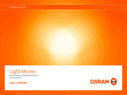 Thumbnail AMS-Osram
 Annual Report 2015