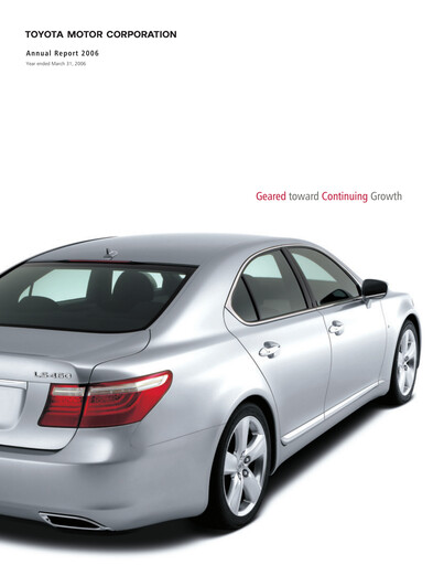 Thumbnail Toyota Annual Report 2006