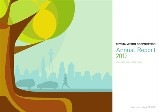 Thumbnail Toyota Annual Report 2012