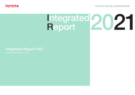 Thumbnail Toyota Annual Report 2021