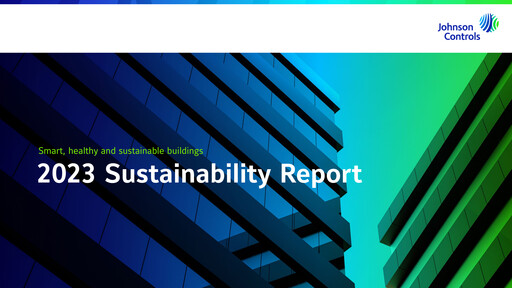 Thumbnail Johnson Controls
 Sustainability Report 2023
