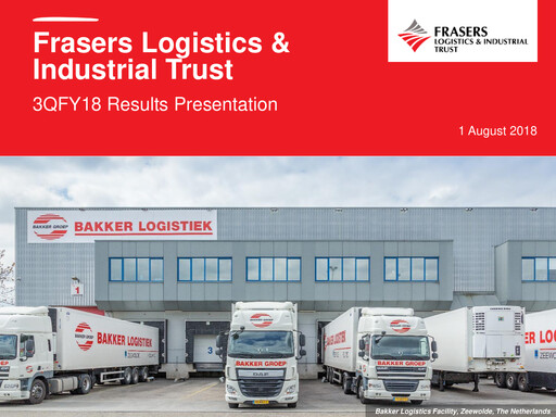 Thumbnail Frasers Logistics & Industrial Trust Quarterly Report 2018-q3