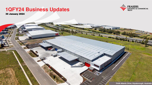 Thumbnail Frasers Logistics & Industrial Trust Quarterly Report 2024-q1