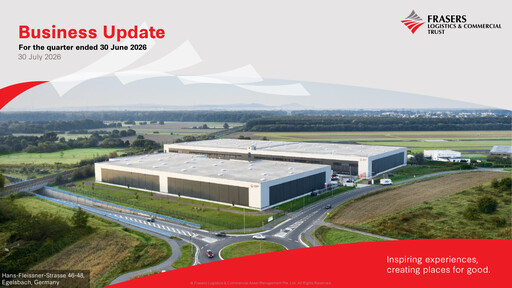 Thumbnail Frasers Logistics & Industrial Trust Quarterly Report 2026-q3