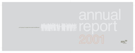Thumbnail RTL Group
 Annual Report 2001