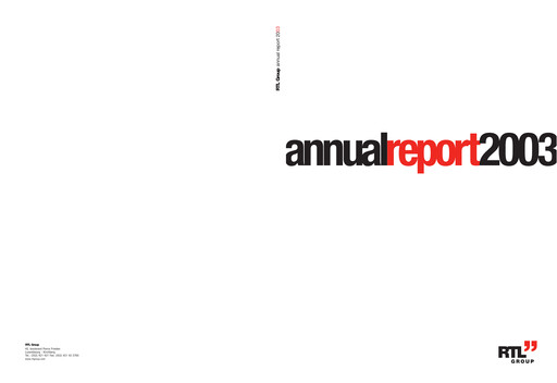 Thumbnail RTL Group
 Annual Report 2003
