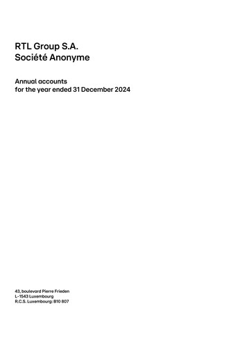 Thumbnail RTL Group
 Financial Statement 2024