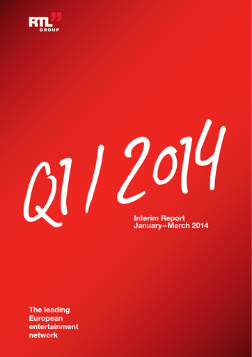 Thumbnail RTL Group
 Quarterly Report 2014-q1