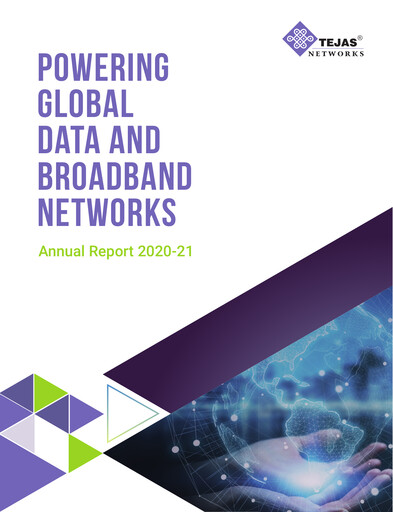 Thumbnail Tejas Networks
 Annual Report 2020-2021