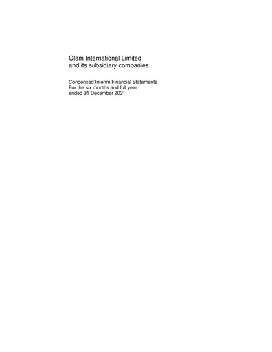 Thumbnail Olam Financial Statement 2021