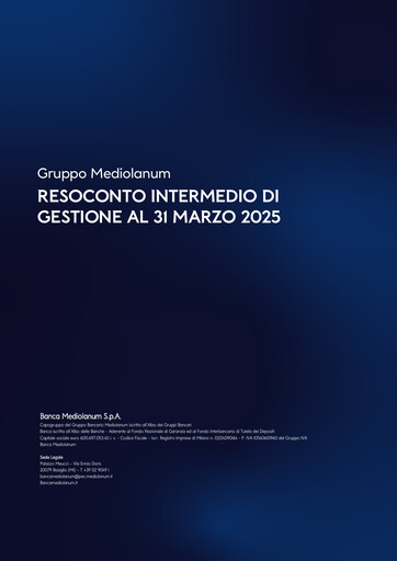 Thumbnail Banca Mediolanum
 Quarterly Report 2025-q1