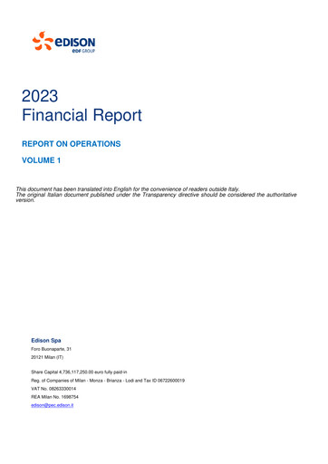 Thumbnail Edison Annual Report 2023