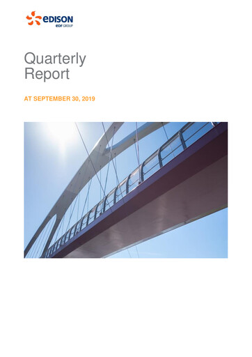Thumbnail Edison Quarterly Report 2019-q3