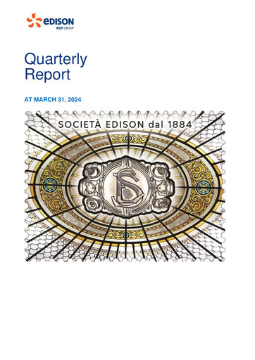 Thumbnail Edison Quarterly Report 2024-q1