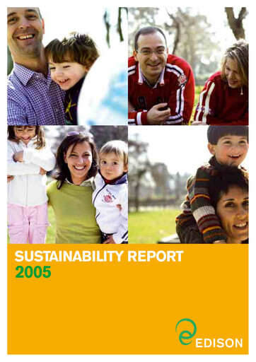 Thumbnail Edison Sustainability Report 2005