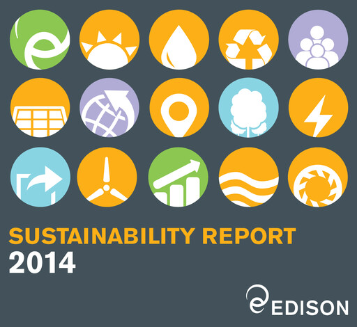Thumbnail Edison Sustainability Report 2014