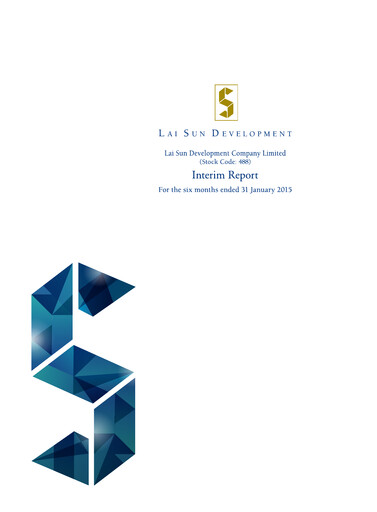 Thumbnail Lai Sun Development Company Half-year Report 2015-h1