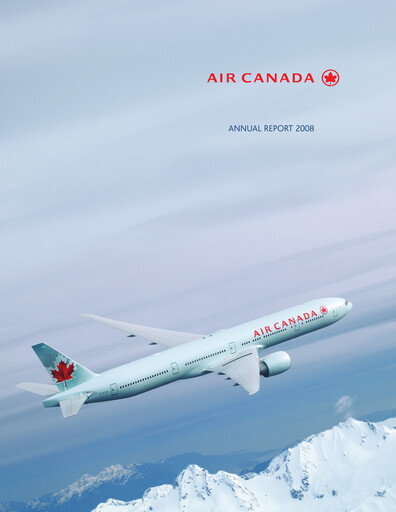Thumbnail Air Canada Annual Report 2008