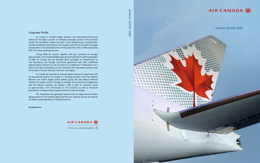 Thumbnail Air Canada Annual Report 2009