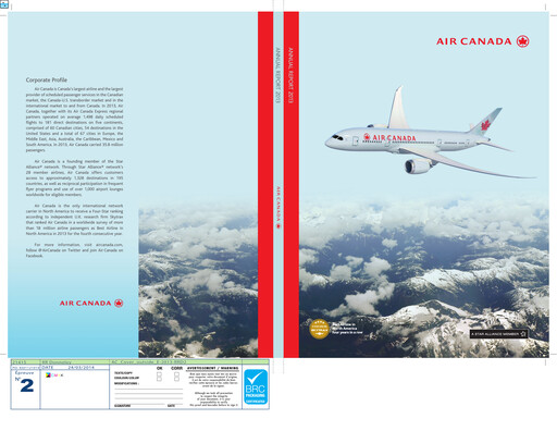 Thumbnail Air Canada Annual Report 2013